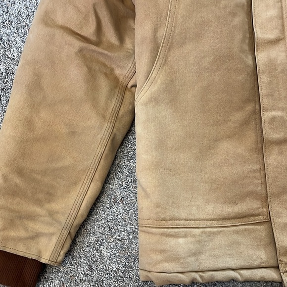 Vtg 90s Carhartt Quilt Lined Chore Coat - Picture 2 of 14